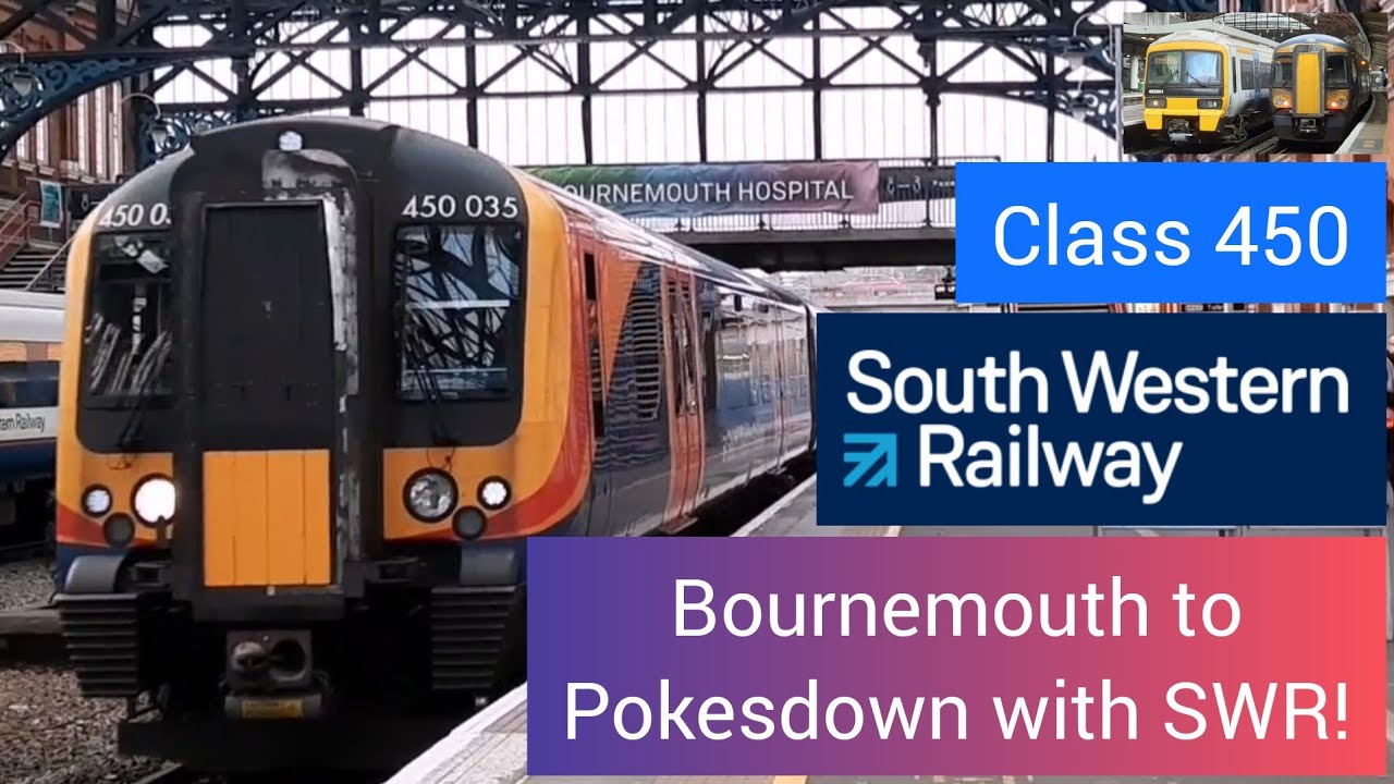 Train Journey: Bournemouth to Pokesdown on a Class 450.