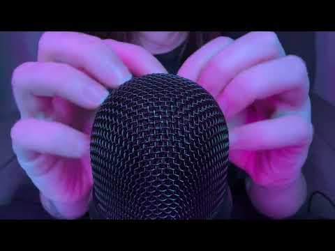 ASMR Chaotic Mic Scratching That Randomly Switches Between Bare and Fluffy (No Talking)