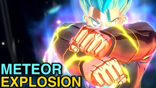 METEOR EXPLOSION Will Not Stop Until... | Dragon Ball Xenoverse 2