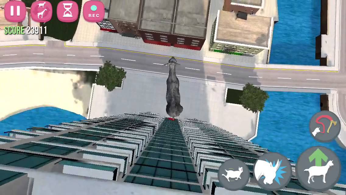[Goat Simulator] PERFECT LANDING!