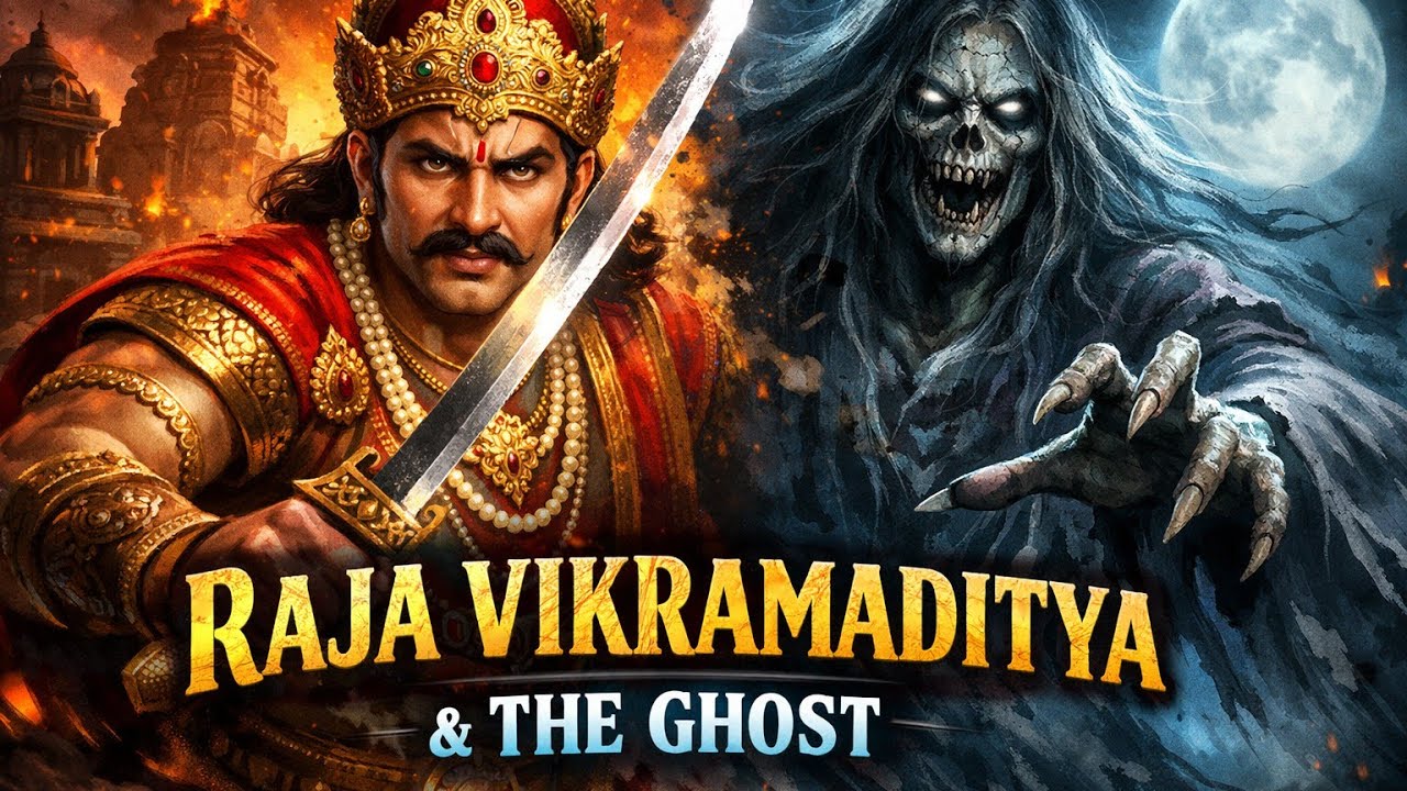  The Ghost Who Tested a King | Raja Vikramaditya & Betaal | AI Mythology