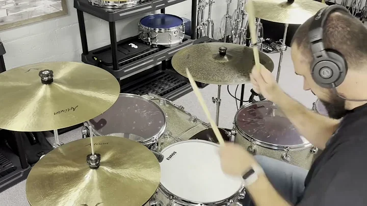 DW Collector's Series Purpleheart Drum Set