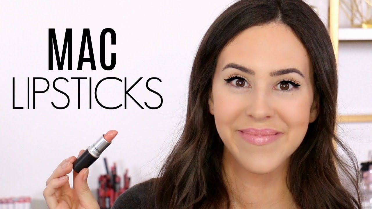 Mac Lipstick Collection || Glaze Finish Review || Favorites, Swatches & Wear Test
