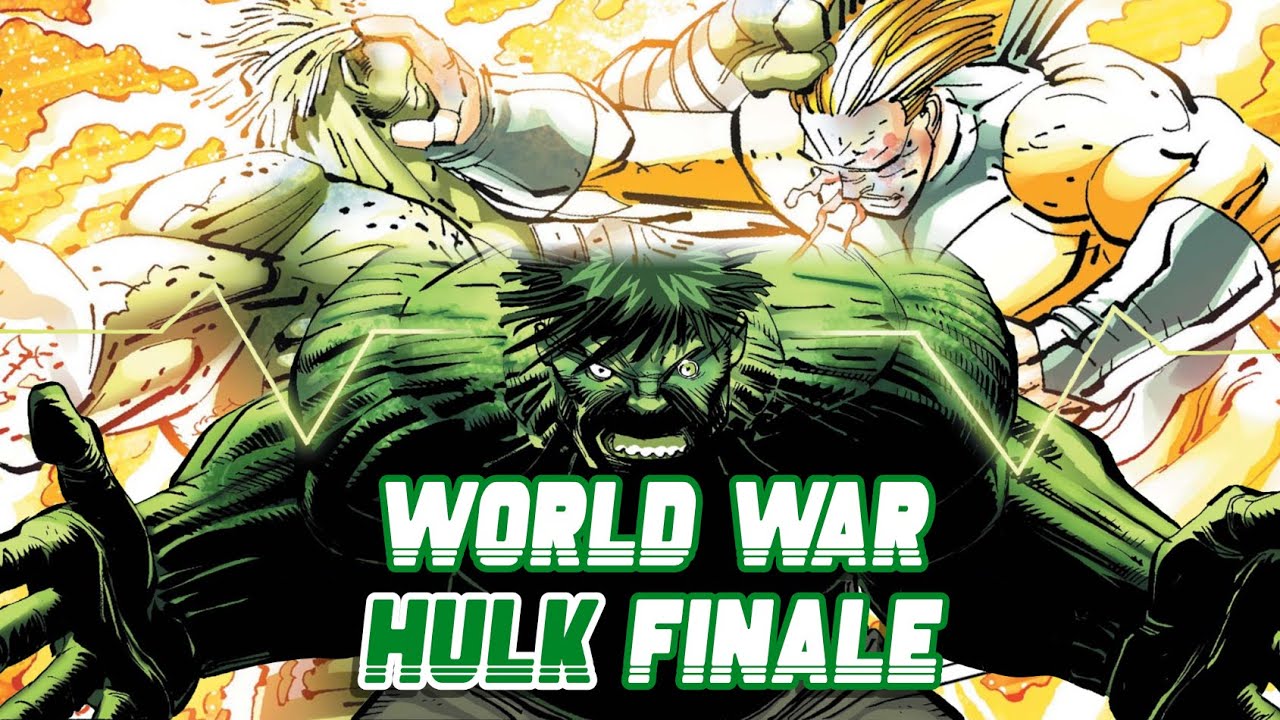 World War Hulk Finale - The Sentry vs The Hulk
