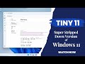 Installing tiny 11 in 2023   windows 11 for low end pc  tech talks 251million