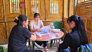 The girl continued to lead the child to meet Yen Chi and her mother