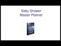 Baby Shower Master Planner