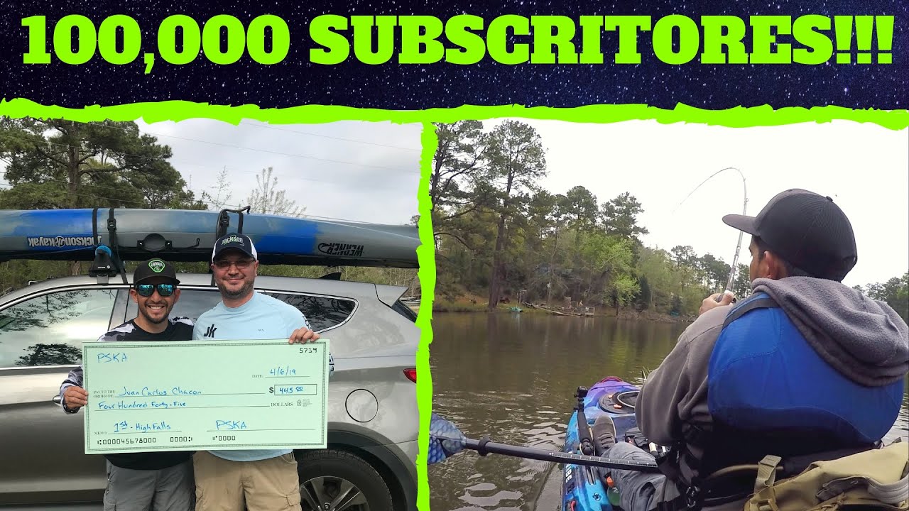 Gane El Primer Lugar!! Torneo de Pesca de Bass/Lobina en Kayak