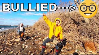 Glass Bottle Beach Bullies: Metal Detecting NYC @ Dead Horse Bay