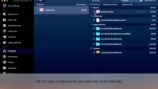 uninstall apps from Mac - CleanMyMac 3