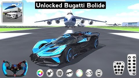 How to Unlock the Bugatti Bolide - 3D Driving Class - Android Gameplay - Version 26.50