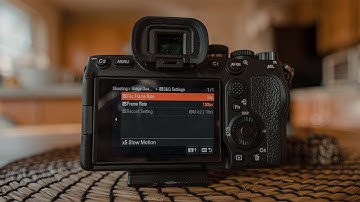 Get Faster Access to 120fps 10Bit SloMo & Timelapses on the Sony A7iv (My S&Q Setup)