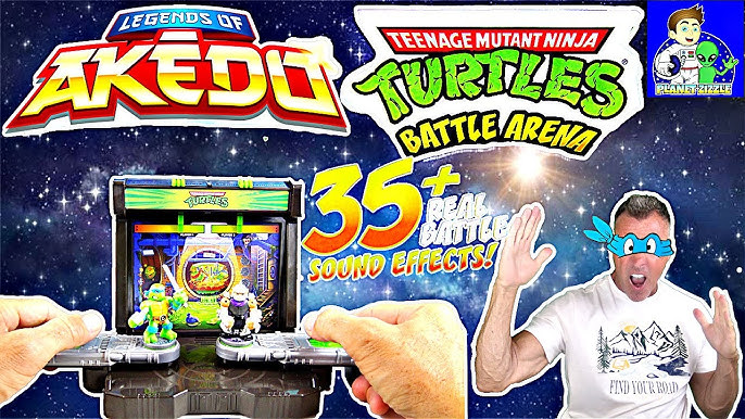  Legends of Akedo Teenage Mutant Ninja Turtles. Mini Battling  Warriors Versus Pack Michelangelo Vs Bebop With 2 Figures, 1 Instruction  Manual, 2 Trigger Controllers : Toys & Games