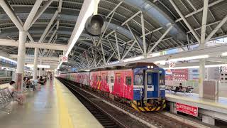 【台鐵台中高架段】3267次｜EMU500型優化編組#GTOVVVF-區間車「台中進/出站」