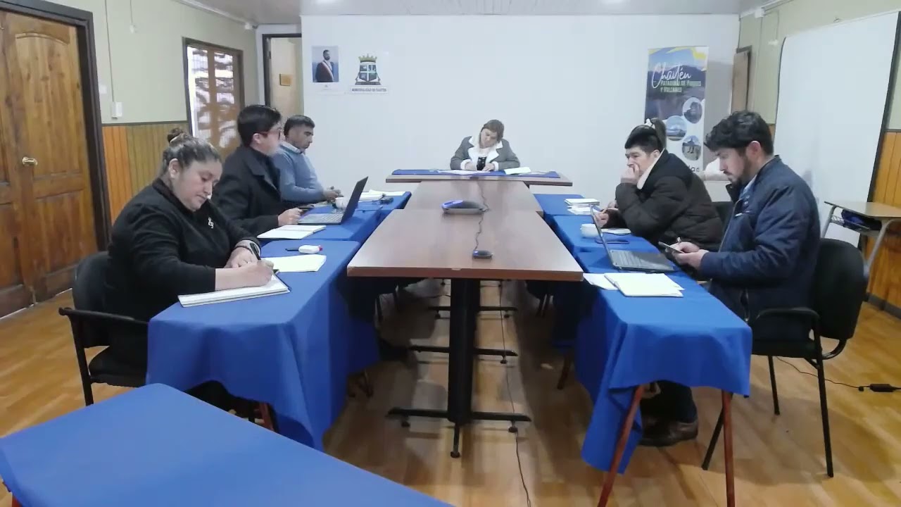 Segunda sesión ordinaria de Concejo de Chaitén 16 de Mayo 2025