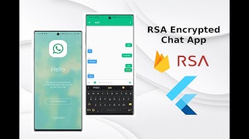 RSA based Flutter Realtime Chat App using firestore.