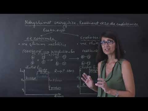 Video: Si paraqiten reaksionet endotermike dhe ekzotermike në një diagram energjetik?