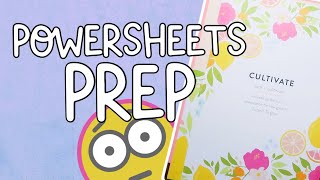 Full 2021 Goal Setting | Powersheets Prepwork! News