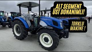 New Holland T4.75S İncelemesi Alt Segment Üst Donanım 3 Silindirin Torklu Makinesi