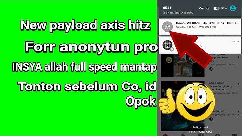 New payload axis hitz for anonytun pro full speed opok
