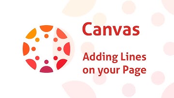 Canvas - Adding horizontal lines to your pages