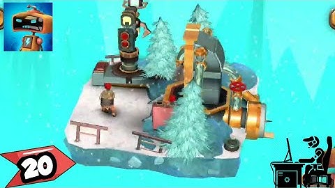 Tiny robots Recharged | level 20 | gameplay walkthrough