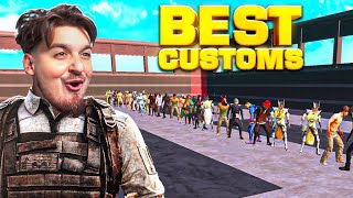 WIN UC IN MY PUBG MOBILE CUSTOMS! (1000 UC / $6000 TOURNEY)