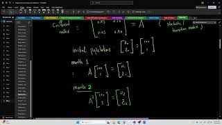 Linear Algebra - 32 - Eigenvectors and Long-Term Behavior