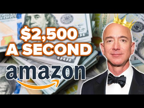 Video: Amazones izpilddirektors Jeff Bezos tikko pārdeva $ 671 miljonu vērts vērts