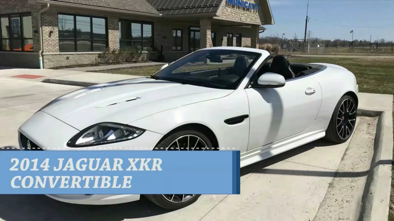 Monicatti Auto Feature Vehicle 2014 Jaguar XKR Convertible (White