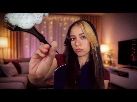 ASMR Mean Girl Pampers You Unwillingly | Celebrity Personal Assistant
