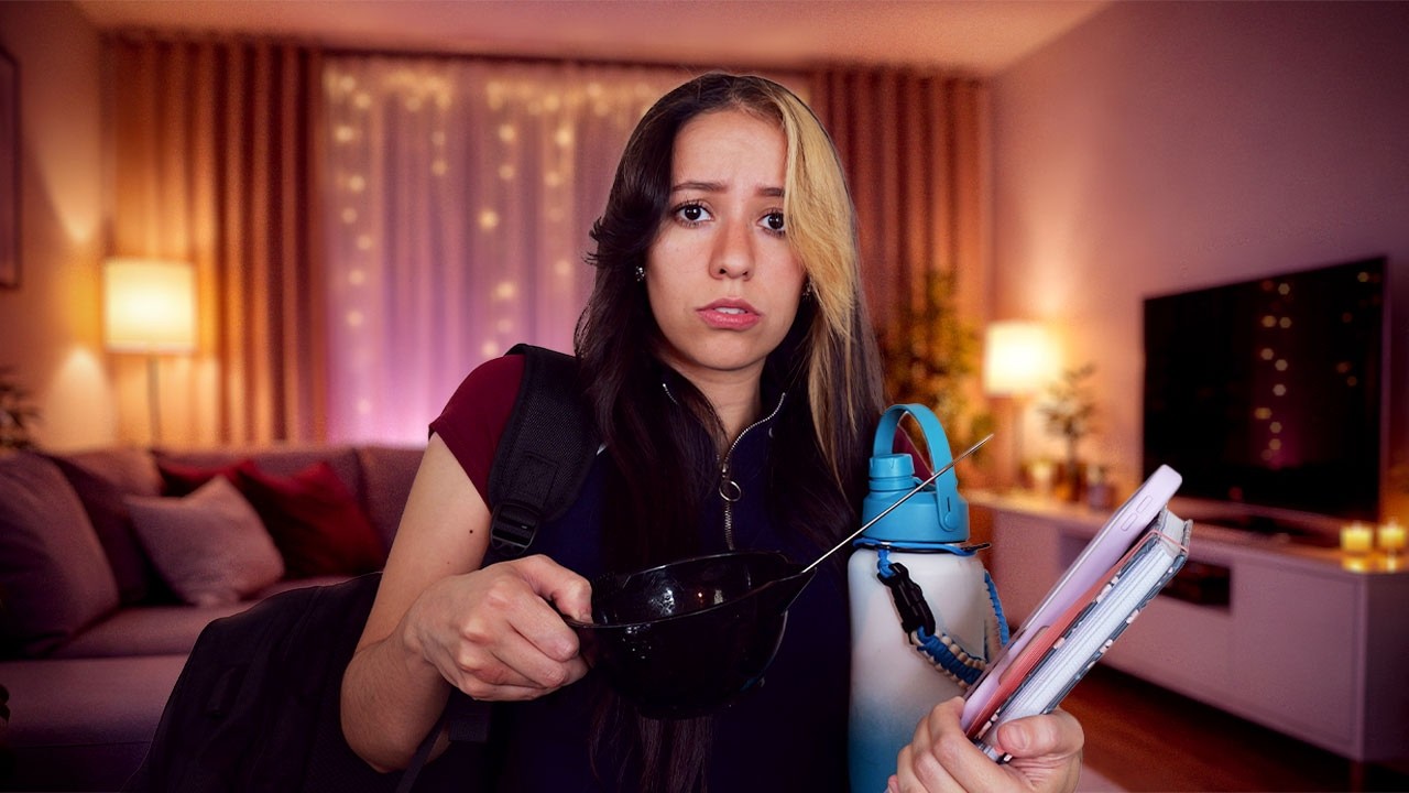 ASMR Mean Girl is Your Personal Assistant | Hair Mask, Skin Care & Writing (Layered Sounds)