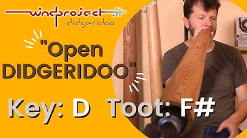 "Open Didgeridoo" the Sound Test, Designed with dedicated software, and CNC machined