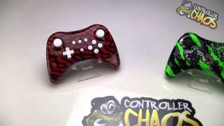Wii U - Custom Modded Pro Controller - Controller Chaos