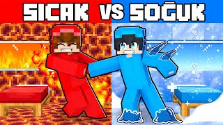 Tofi vs Moni: SICAK vs SOĞUK Minecraft Evi Yapı Kapışması!