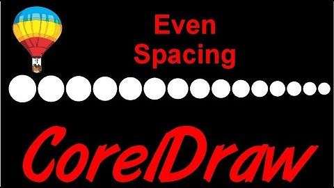 Corel Draw Tips & Tricks Blend Tool and Space the object out even
