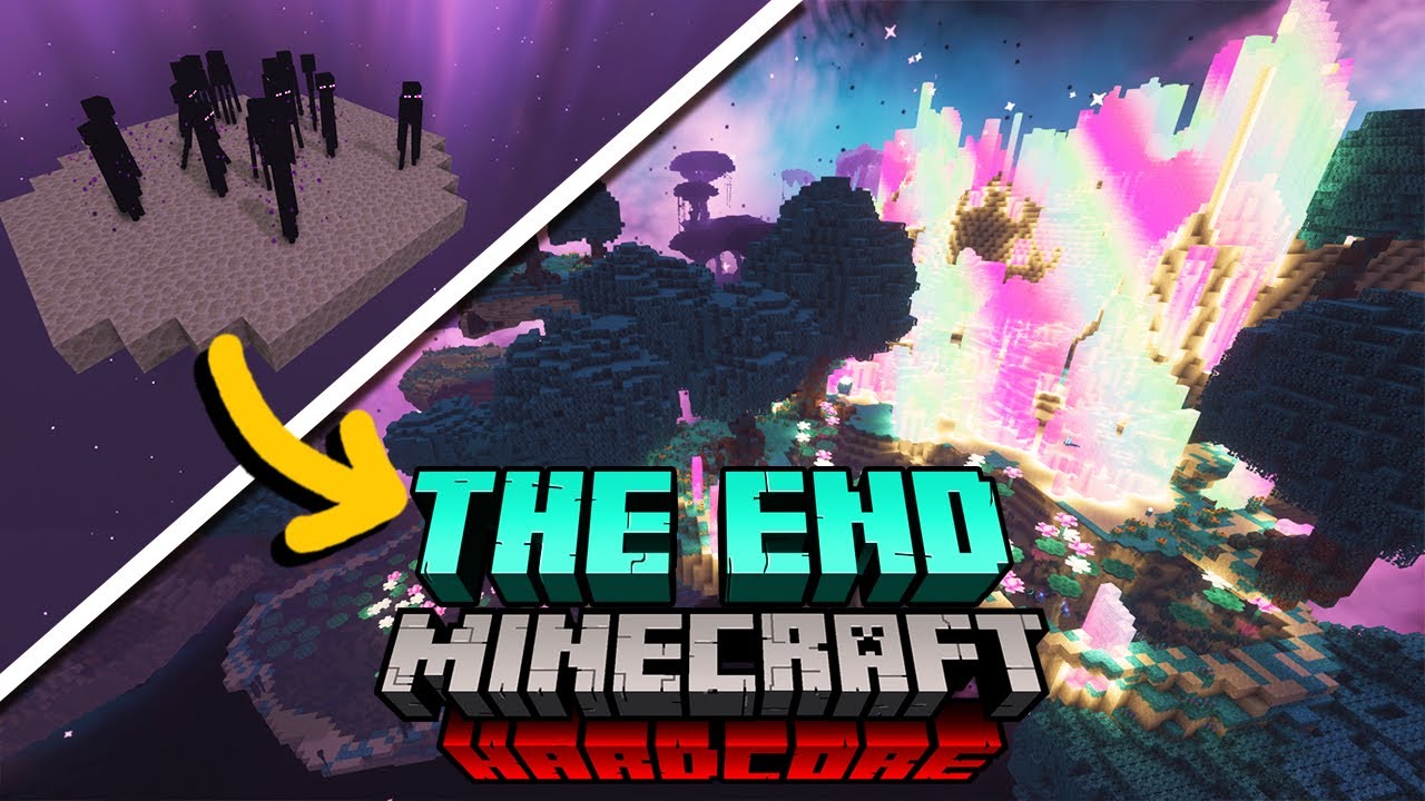 100 Ngày ở The End trong Minecraft Sinh Tồn Siêu Khó !! - YouTube