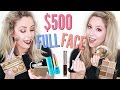 $500 Full Face First Impressions | New Makeup Highend