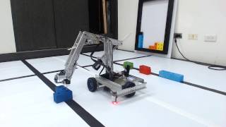 WRO 2017 Advanced Robotic Challenge - Tetrastack KNRm DEMO