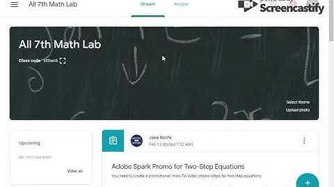 How to Use Adobe Spark Link and Turn In to Google Classroom.