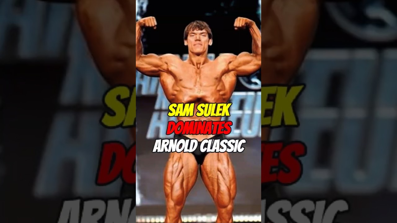 Sam Sulek SHOCKS Everyone at the Arnold Classic! 🔥