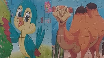 Camel puzzle and bird puzzle #puzzlegame #jigsawpuzzle