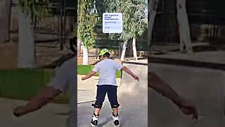 Day 1 of trying to be best rollerblader ever🌎🏆￼ #inlineskating #skate