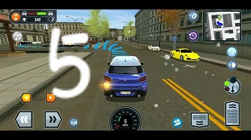 Car Driving School Simulator  Short city car #5 Android IOS Gameplay walkthrough