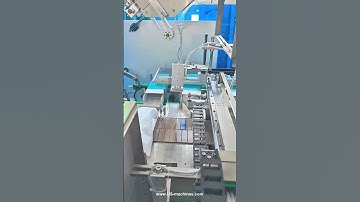 Automatic small motor tray case cartoning machine box packing video