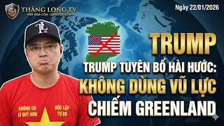 Mỹ sẽ không dùng vũ lực để chiếm Greenland — Trump