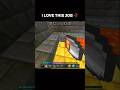 I LOVE THIS JOB #shorts #short #feed #shortfeed #shortsfeed #mimecraft #minecraftshorts