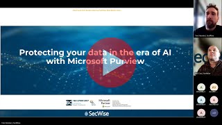 Webinar: Protecting your data in the era of AI with Microsoft Purview  20250220