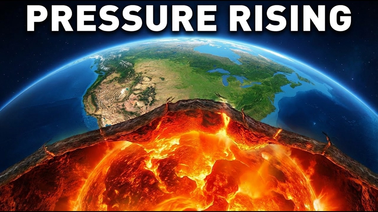 Супервулкан демонстрирует признаки движения.