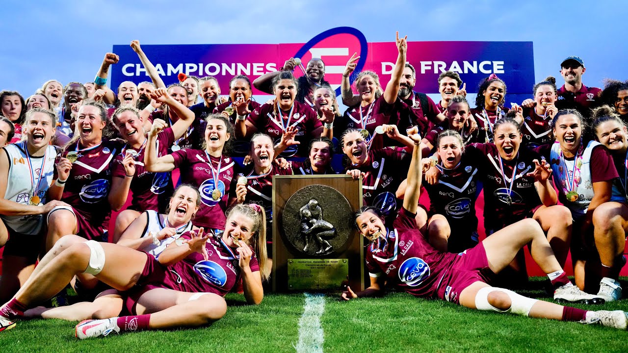Elite 1 féminines 2024 : Le résumé complet de la finale Stade Bordelais - ASM Romagnat